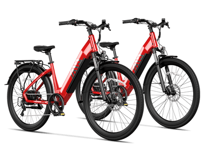 TST® Combo Sale Surfer 27.5" Step-Thru Commuter eBike