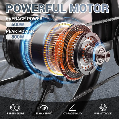 TST C624 26'' City Ebike For Adult